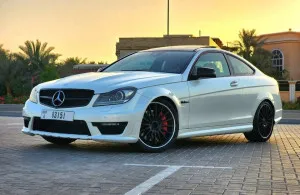 2012 Mercedes-Benz C63 AMG in dubai
