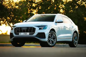 2021 Audi Q8 in dubai