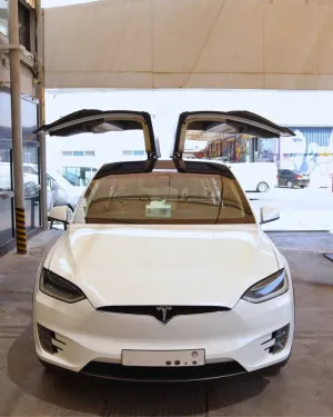 2017 Tesla Model X in dubai
