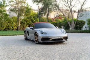 2022 Porsche Boxster in dubai