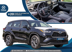 (LHD) TOYOTA HIGHLANDER GLE 2.5P HEV AT MY2023 – BLACK (VC: HIGHLANDER2.5PH_6)