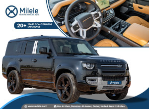 (LHD) LAND ROVER DEFENDER 130 S P400 3.0P AT AWD MY2023 – SANTORINI BLACK (VC: LDEFENDER1303.0P_3)