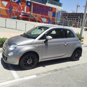 2017 Fiat 500C in dubai