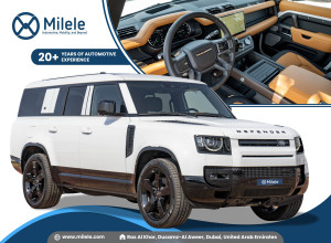 (LHD) LAND ROVER DEFENDER 130 X-DYNAMIC SE P400 3.0P AT AWD MY2023 – FUJI WHITE (VC: LDEFENDER1303.0P_2)