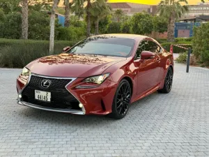 2017 Lexus RC in dubai