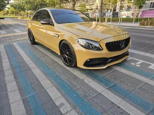 2015 Mercedes-Benz C63 AMG in dubai