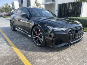 2023 Audi RS6 in dubai