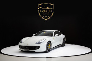 2017 Ferrari GTC4 Lusso V12 with a White Exterior | Exotic Cars Dubai