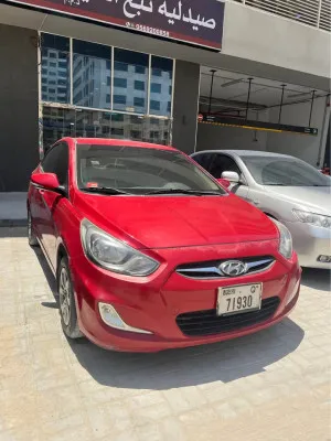 2015 هيونداي أكسنت in dubai