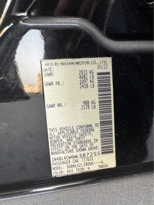 2022 Nissan Altima