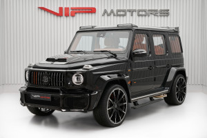 MERCEDES G63 AMG WITH BRABUS BODYKIT, 2019, GCC, FSH, EXCELLENT CONDITION