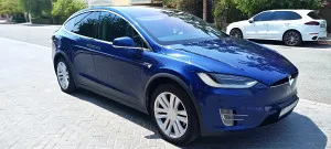 2017 Tesla Model X in dubai
