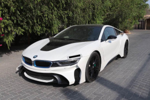 2015 BMW i8 in dubai