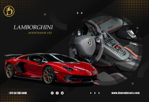 2021 Lamborghini Aventador in dubai