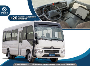 2024 Toyota Coaster in dubai