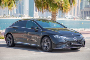 Mercedes EQE 350+ Black Battery Range 660 KM Panoramic