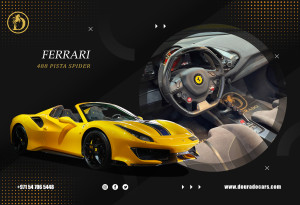 2020 Ferrari 488 in dubai