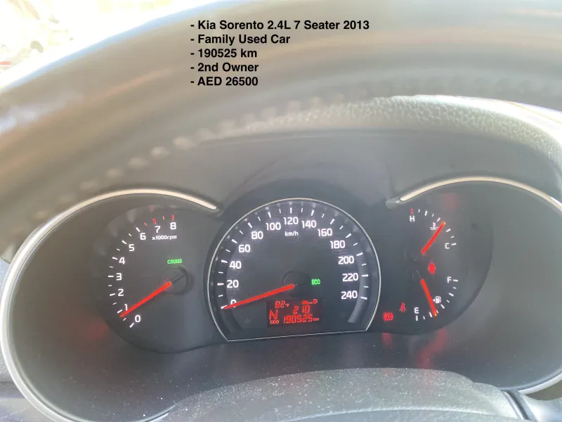 2013 Kia Sorento in Dubai