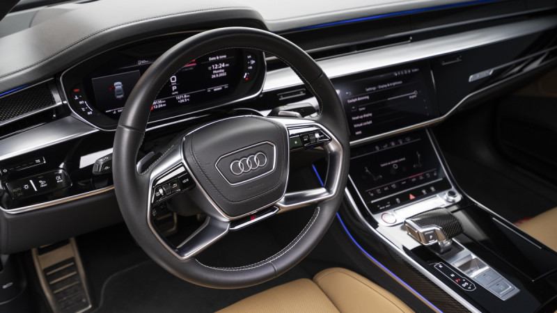 2020 Audi S8 in dubai