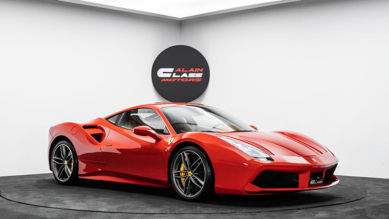 2016 Ferrari 488 in dubai