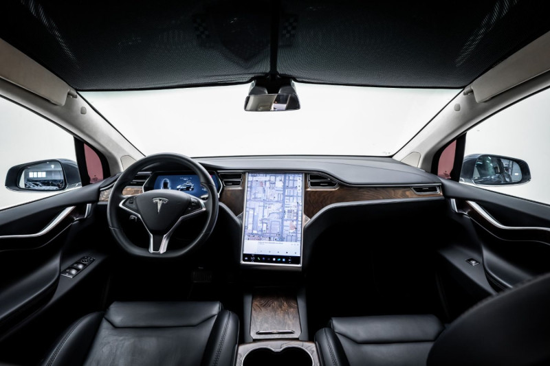 2018 Tesla Model X in dubai